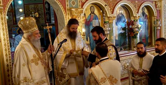 Εις Διάκονον χειροτονία στη Μεταμόρφωση Μολάων