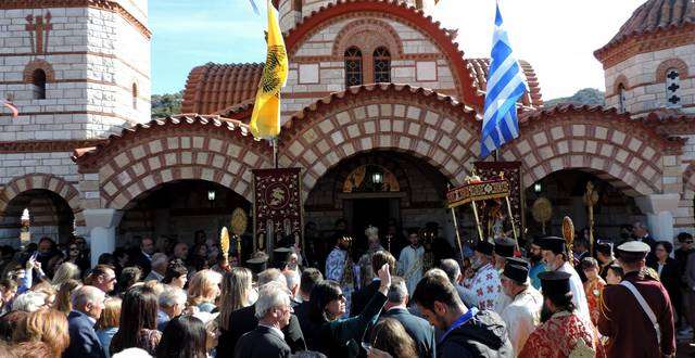 Λαμπρός ο εορτασμός της μνήμης του Αγίου Νεκταρίου στη Συκέα Λακωνίας