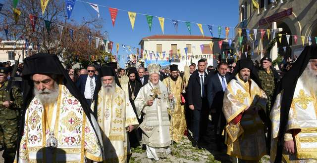 Με λαμπρότητα και παρουσία του Οικουμενικού Πατριάρχη εόρτασε η Σπάρτη τον Όσιο Νίκωνα