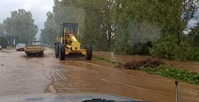 Πλημμύρισε ο κάμπος των Μολάων (βίντεο)